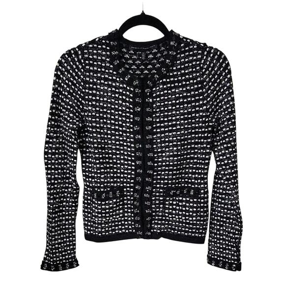 White House Black Market Sweaters - White House Black Market Embellished Sweater Jacket Womens Size XS